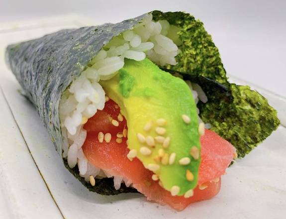 Order Tuna Avocado Hand Roll  food online from Narumi Sushi store, Lemon Grove on bringmethat.com