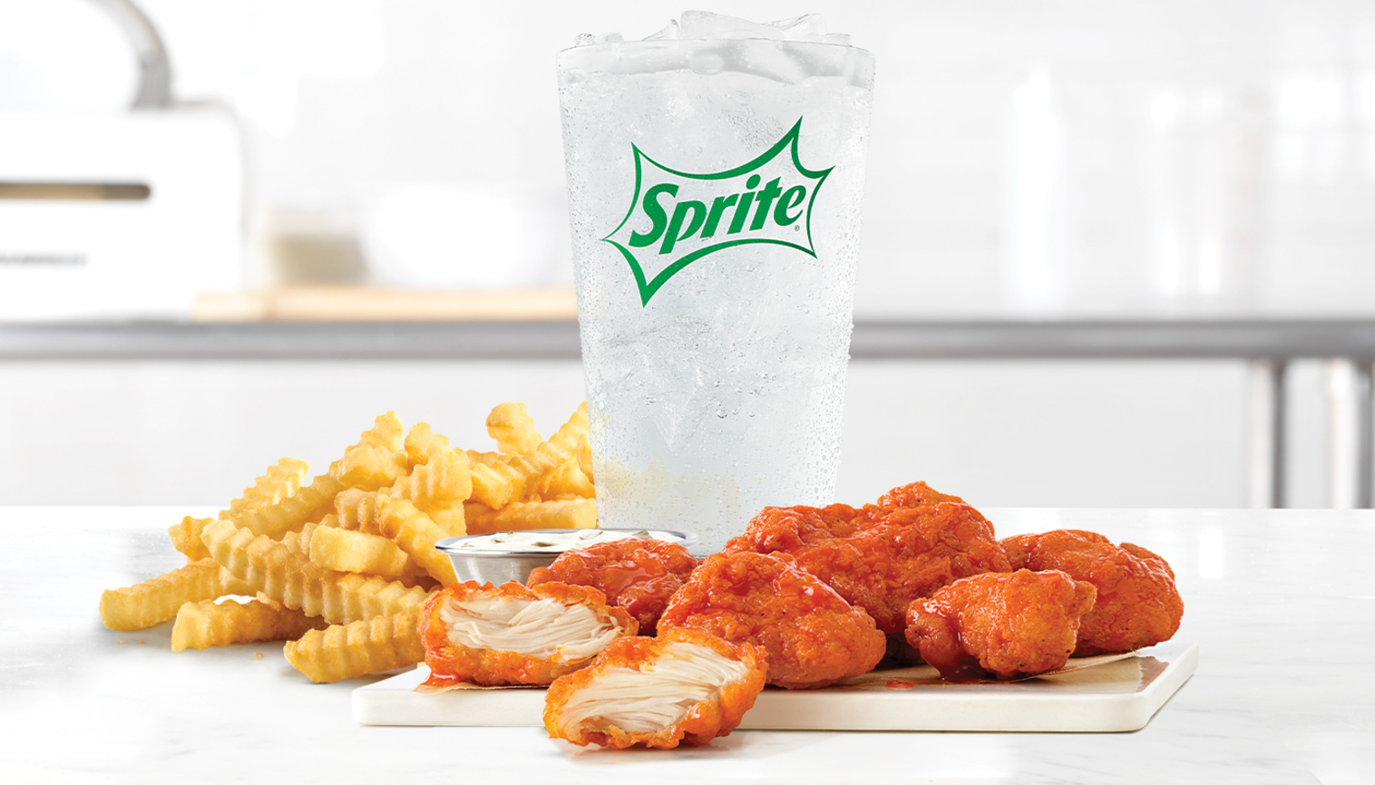 Order 6pc Buffalo Boneless Wings food online from Arby store, Anchorage on bringmethat.com