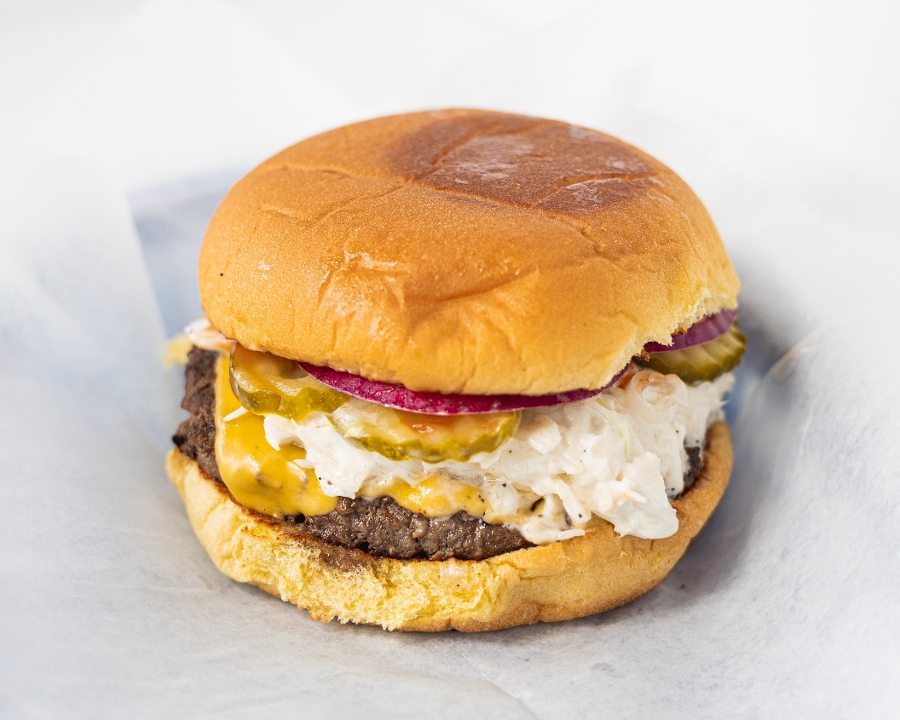 Order 6 oz Slaw food online from Out of the Park Burgers store, Central Islip on bringmethat.com