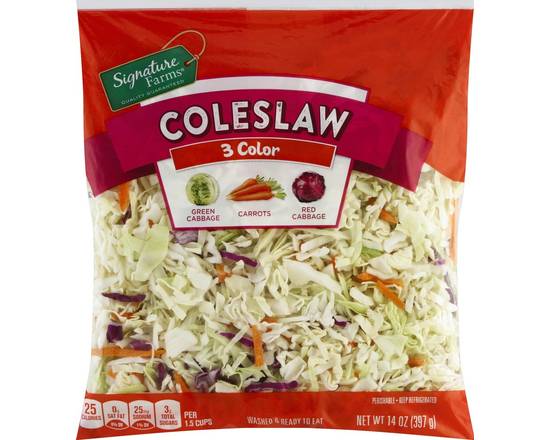Order Signature Farms · Coleslaw Salad (14 oz) food online from Safeway store, Napa on bringmethat.com