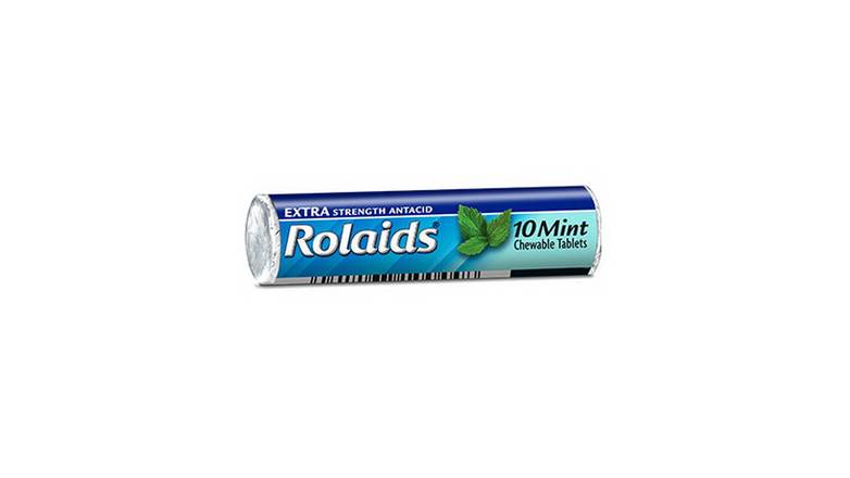 Order Rolaids Extra Strength Antacid Chewable Tablets, Mint ,1 Roll food online from Red Roof Market store, Lafollette on bringmethat.com