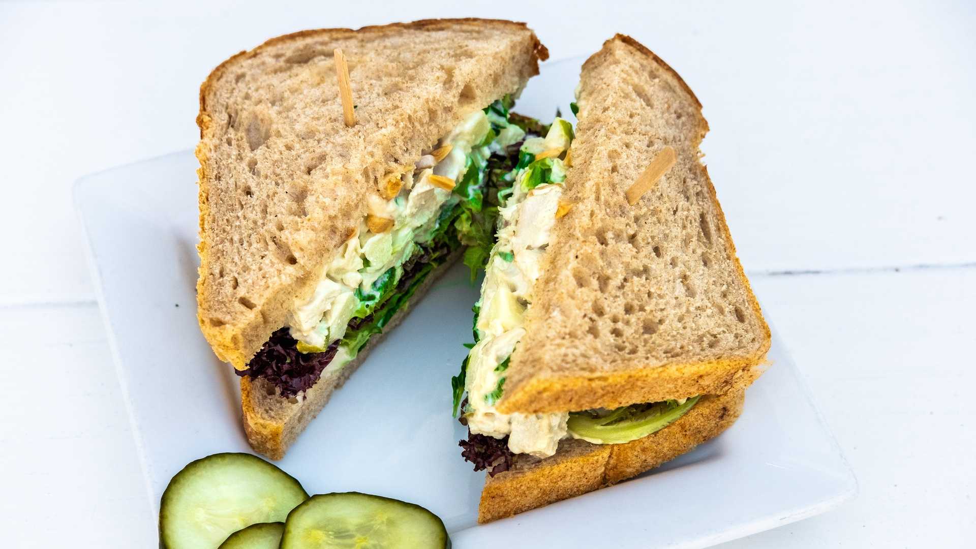 Order Chicken Salad Sandwich food online from Rustic Bakery store, Novato on bringmethat.com
