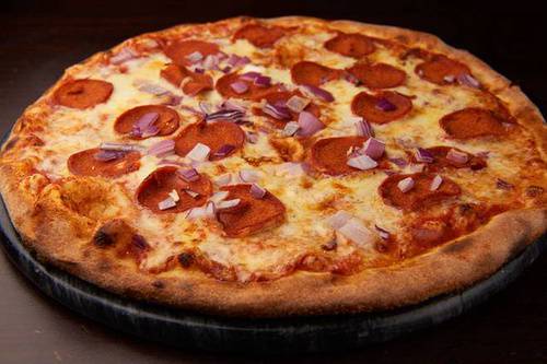 Order Preci Pepperoni Pizza food online from Mocha Bleu store, Teaneck on bringmethat.com