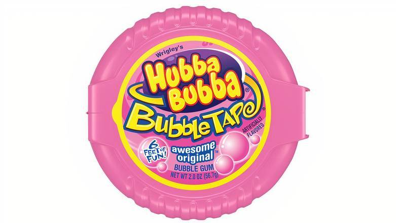 Order Hubba Bubba Original Bubble Gum Tape - 2oz food online from Mac On 4th store, Alton on bringmethat.com