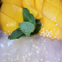 Order Mango Sticky Rice food online from Thai Sky Kitchen store, Portland on bringmethat.com