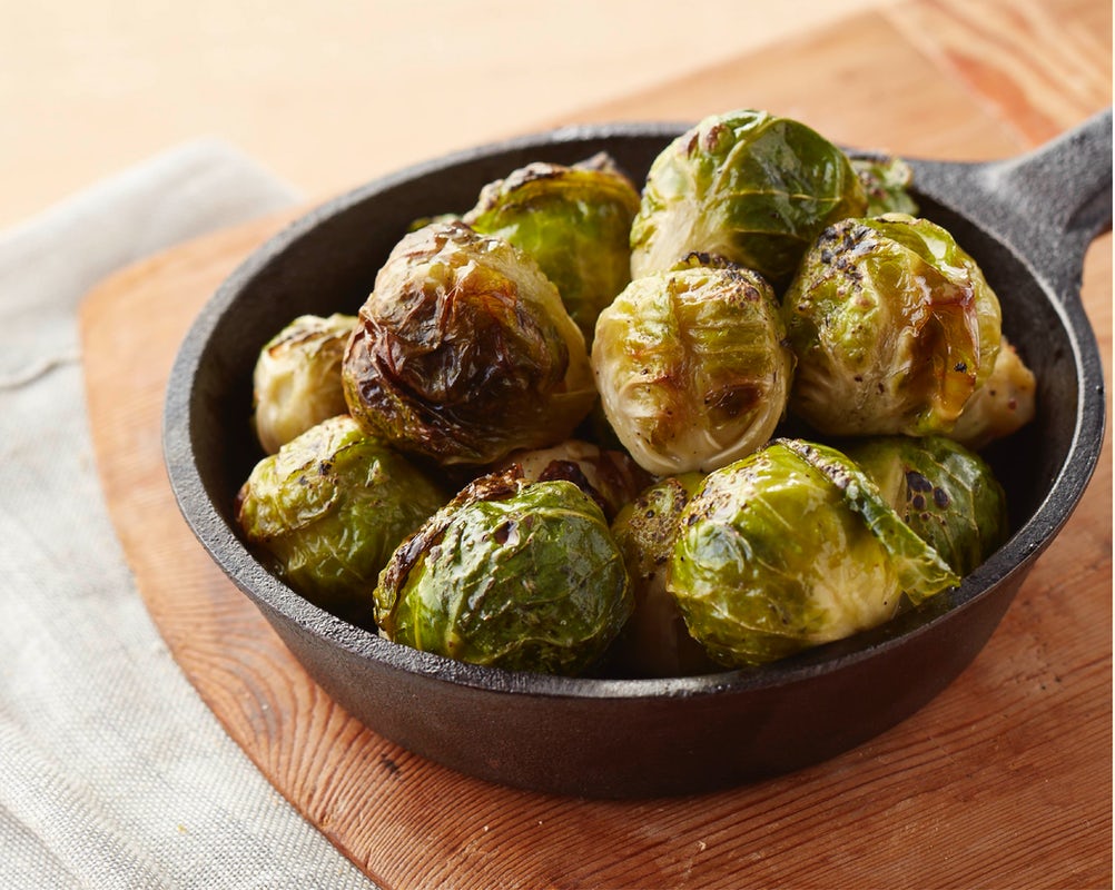 Order Side Roasted Brussels Sprouts food online from Scratch Kitchen Food Hall store, Boulder on bringmethat.com