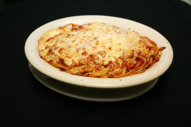 Order LS Spaghetti Parmigiano food online from Casa! Ristorante store, FORT WAYNE on bringmethat.com