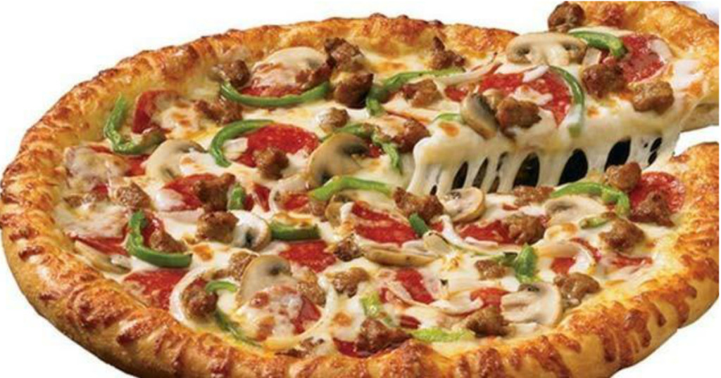 Order 3 Toppings Pizza food online from Angelo Pizza Deli & Party store, Howell on bringmethat.com
