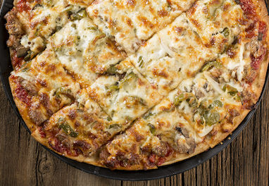 Order Fabulous Four Pizza food online from Rosati's Pizza store, Tinley Park on bringmethat.com