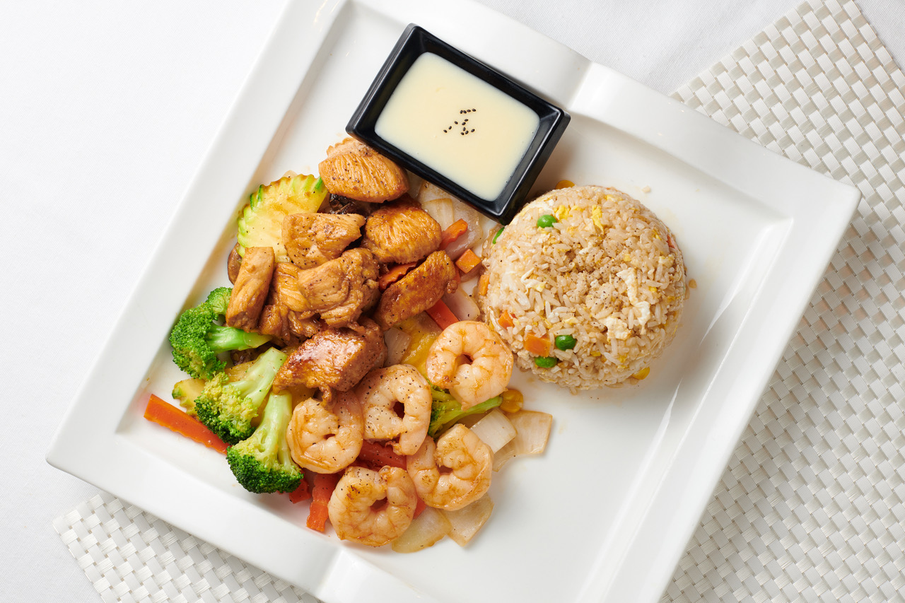 Order Chicken and Shrimp Hibachi Combination food online from Thai Herb store, High Point on bringmethat.com