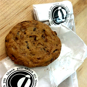 Order Soon To Be Famous Chocolate Chip Cookies food online from My Belly's Playlist store, New York on bringmethat.com