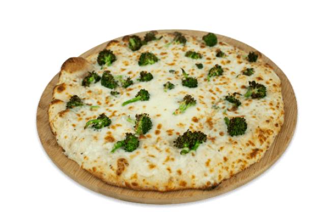 Order Broccoli Alfredo Pizza food online from Infinito Pizza store, Harrisburg on bringmethat.com