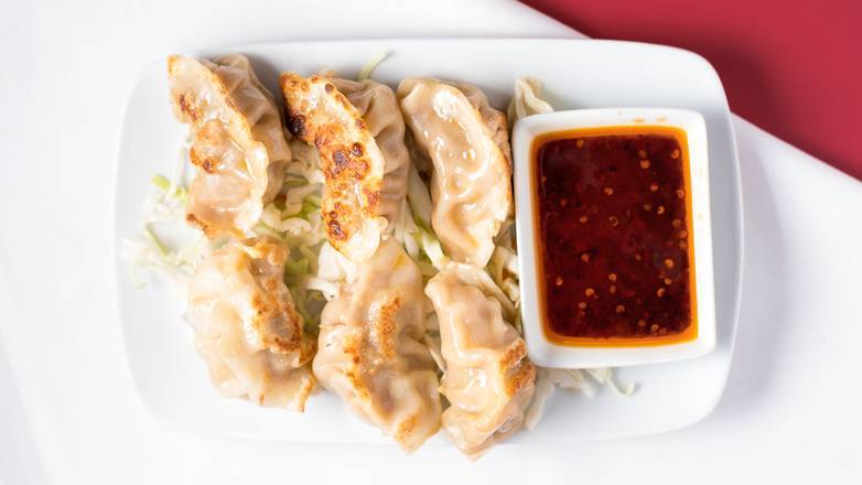 Order Steamed Pot Stickers(8 pc) food online from Chef J store, Scottsdale on bringmethat.com