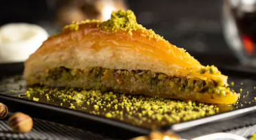 Order Carrot Slice Baklava food online from Turkitch store, Chicago on bringmethat.com
