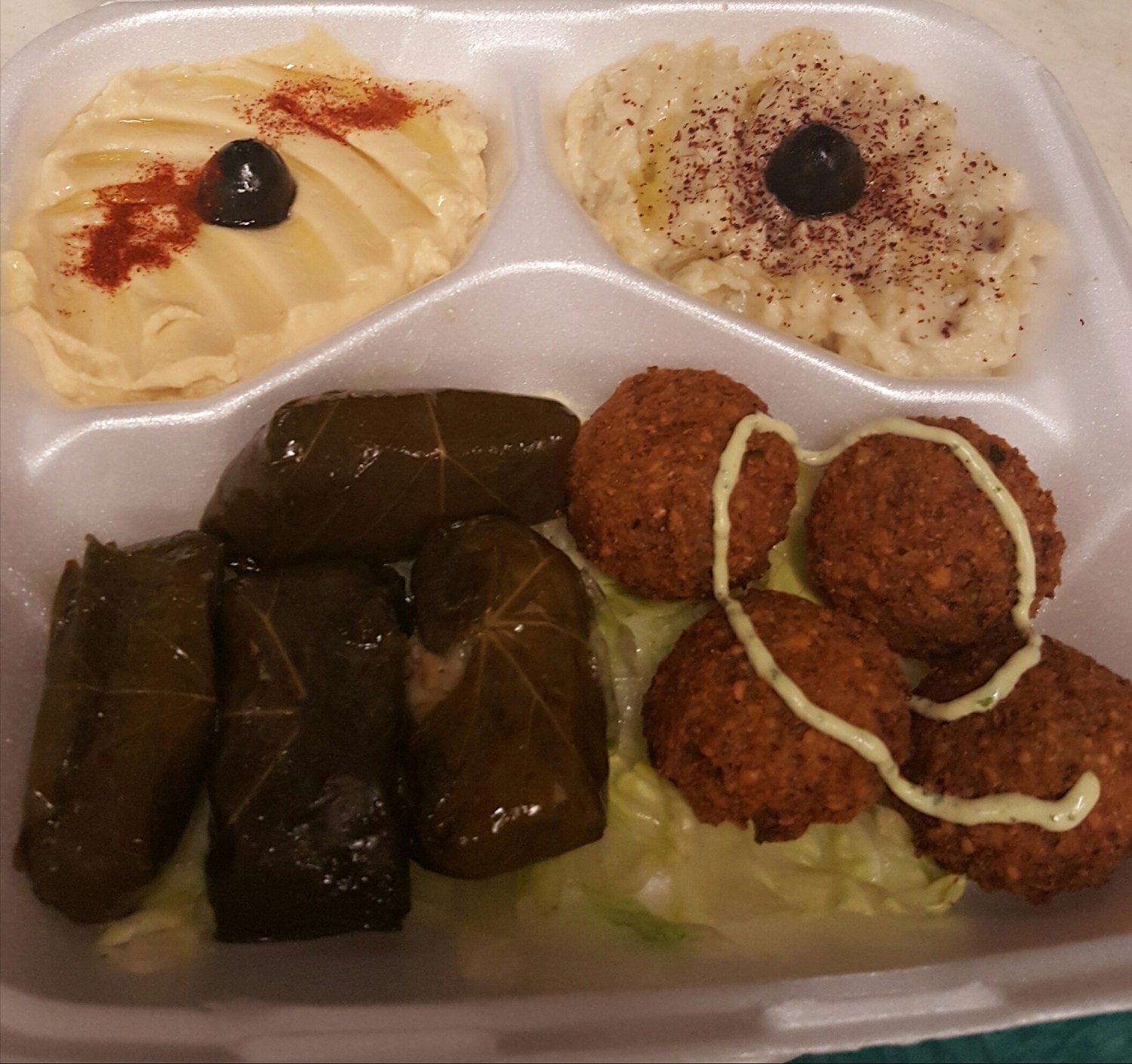 Order Mazza Plate food online from Gyro Cafe store, Everett on bringmethat.com