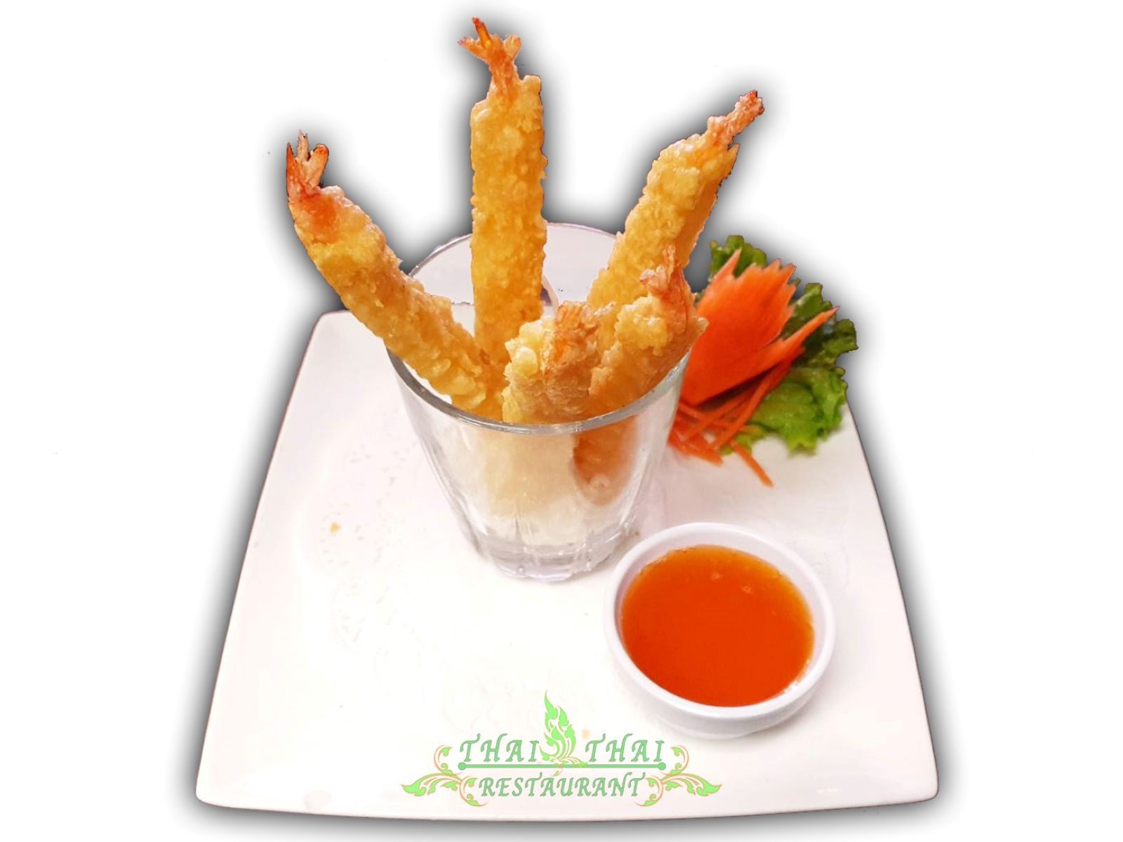 Order A12. Shrimp Tempura food online from Thai Thai Restaurant store, Fallbrook on bringmethat.com