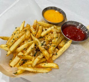 Order Cajun Fries food online from Crawfish Haus store, Diamond Bar on bringmethat.com