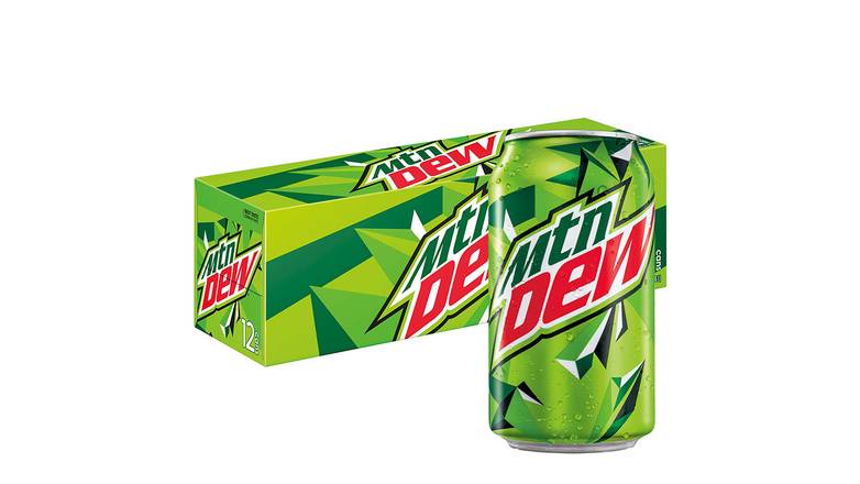 Order Mountain Dew - Pack Of 12 food online from Anderson Convenience Markets #140 store, Omaha on bringmethat.com