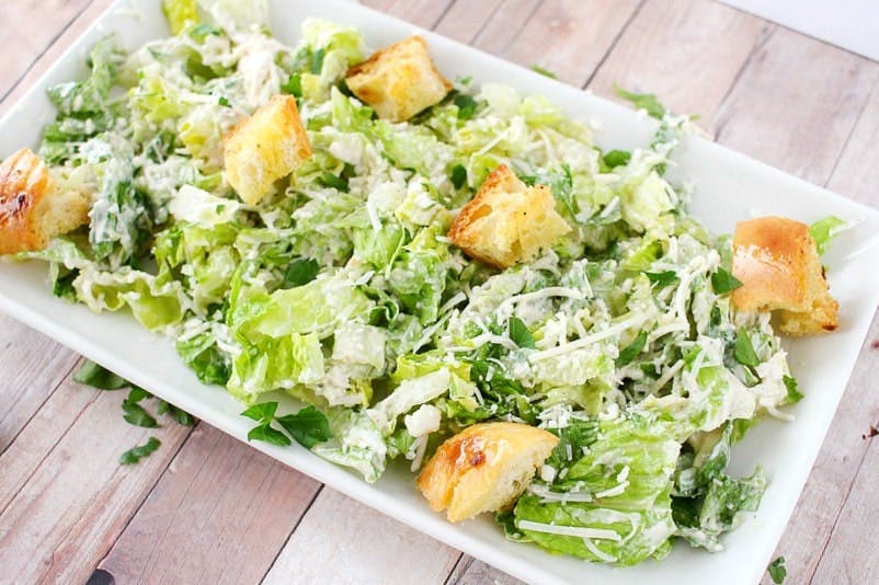 Order Classic Caesar Salad - Small food online from Wild Tiger Pizza store, Seattle on bringmethat.com