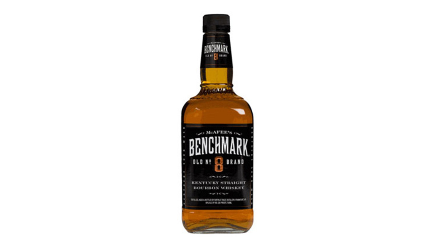Order McAfee's Benchmark Old No. 8 Kentucky Straight Bourbon Whiskey 750mL food online from Ocean Liquor store, South Pasadena on bringmethat.com