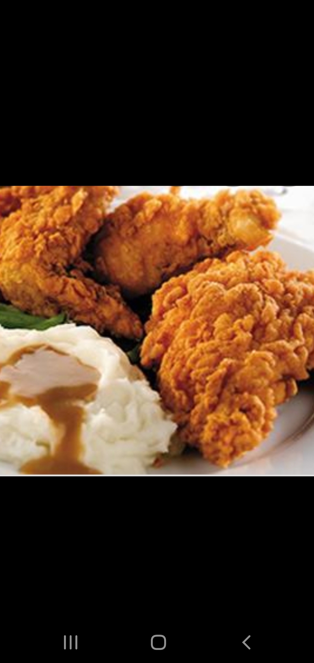 Order Fried Chicken With Mashed Potato Platter  food online from Bedford gourmet food store, Brooklyn on bringmethat.com