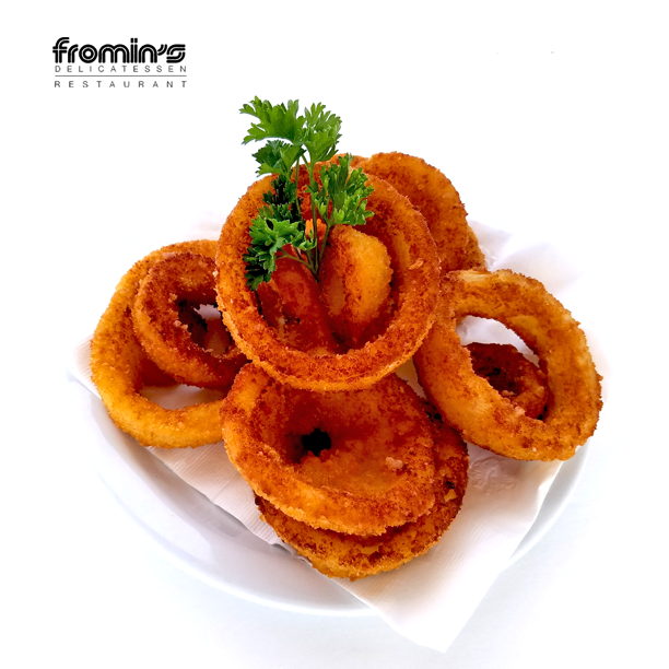Order Onion Rings food online from Fromins store, Santa Monica on bringmethat.com
