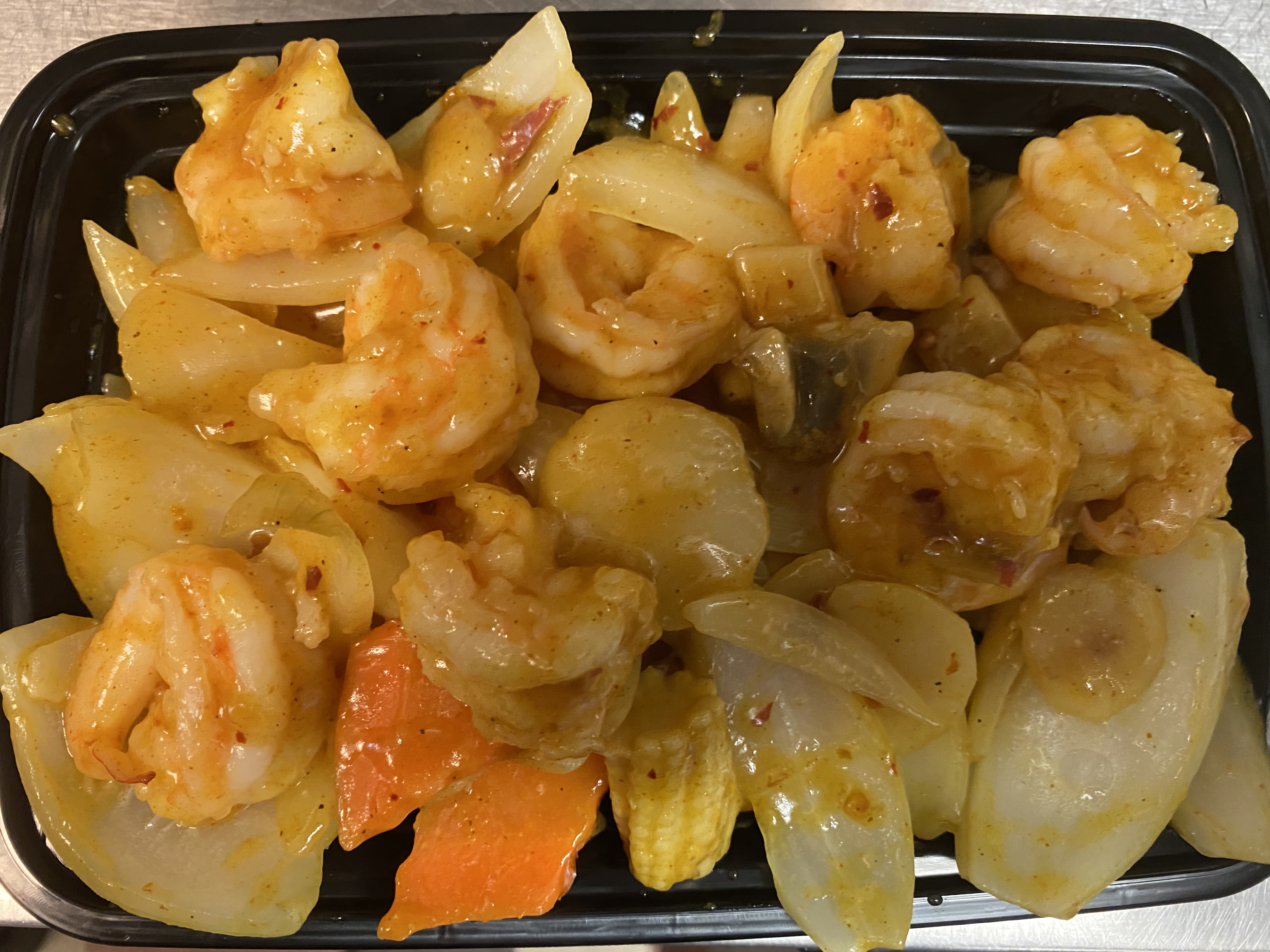 Order 94. Shrimp with Curry Sauce food online from Lucky Star - Market St. store, Wilmington on bringmethat.com