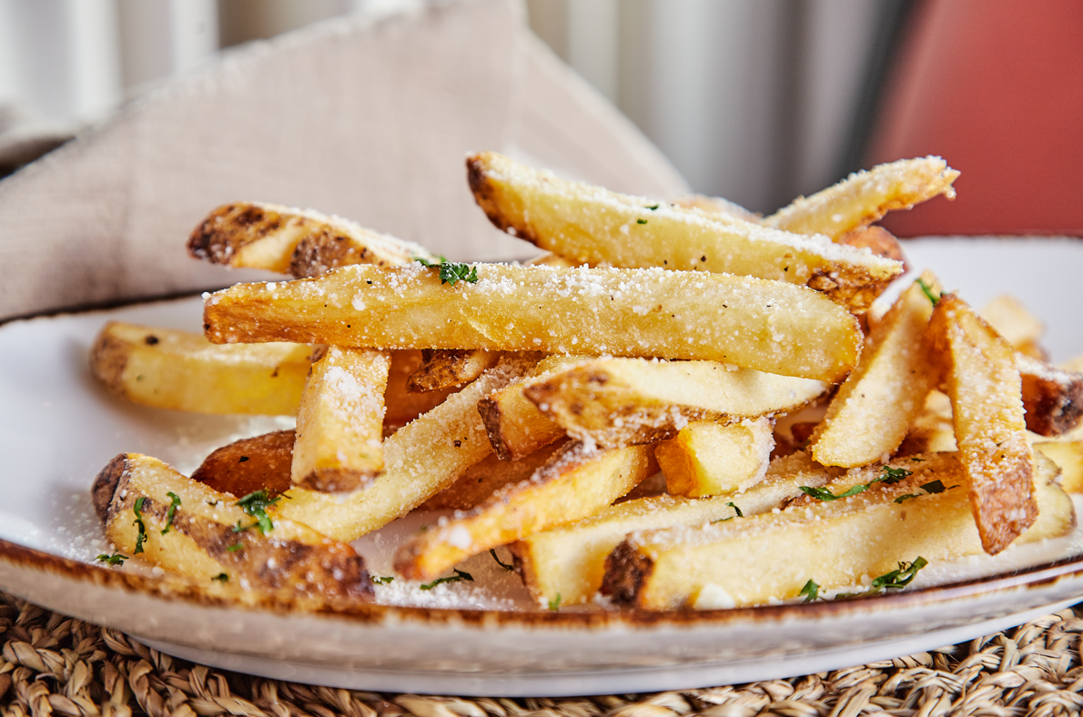 Order House-Cut French Fries food online from Fava Ristorante Italiano store, Glen Mills on bringmethat.com