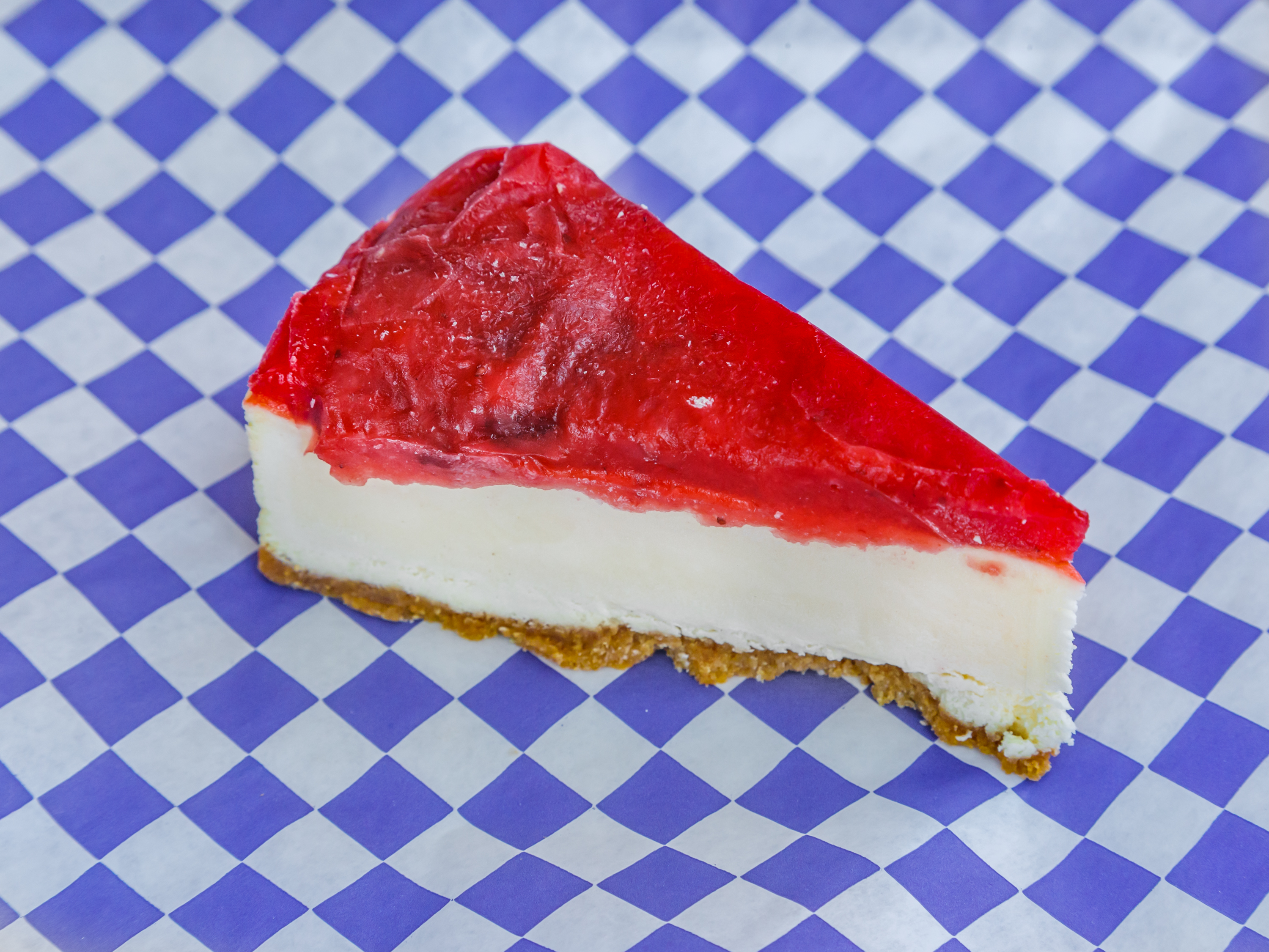 Order Strawberry Cheesecake food online from Original Gyro Pizza & Hoagies store, Pittsburgh on bringmethat.com