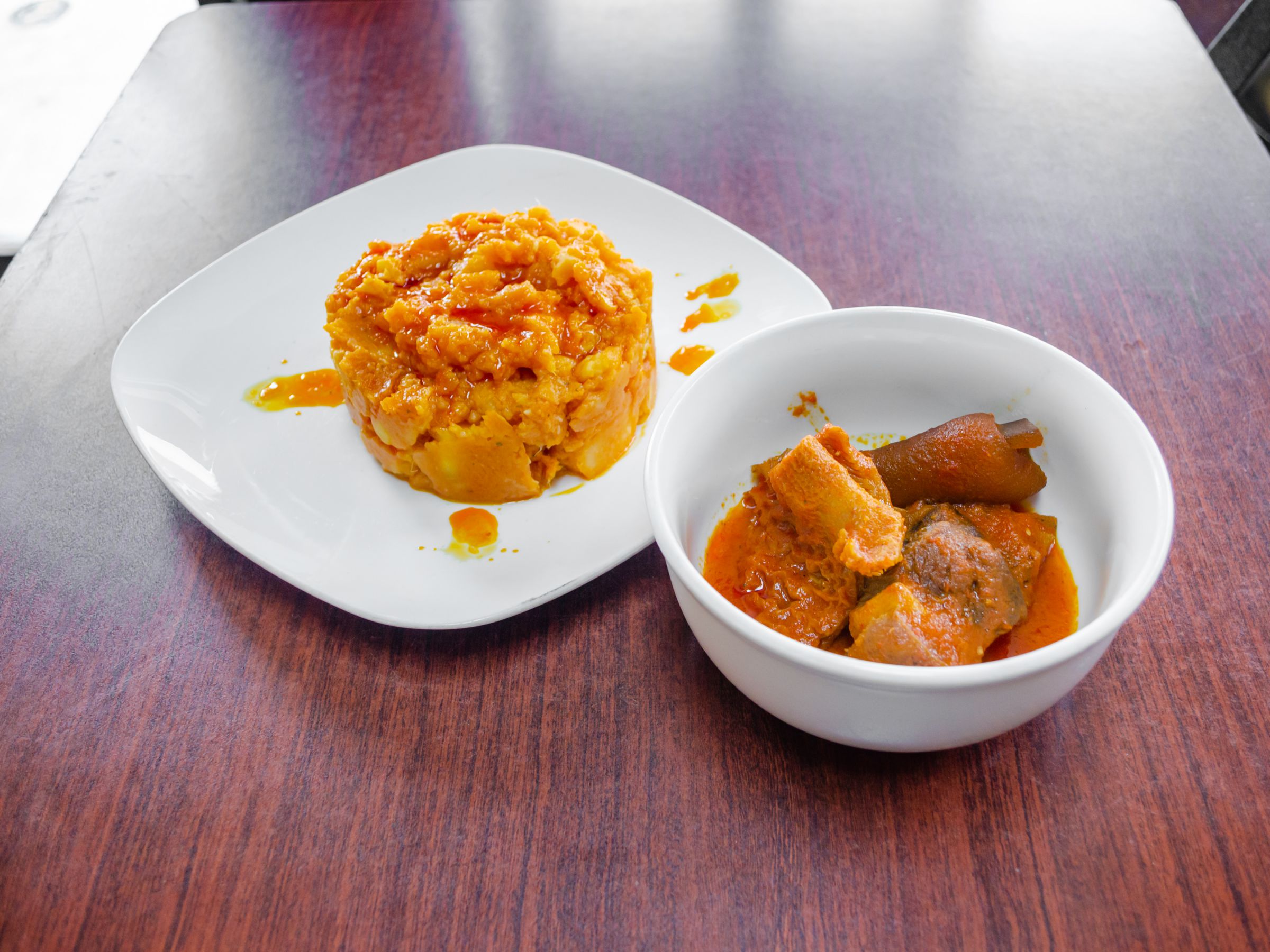 Order Yam Porridge food online from Eatwell African Cuisine store, Irvington on bringmethat.com