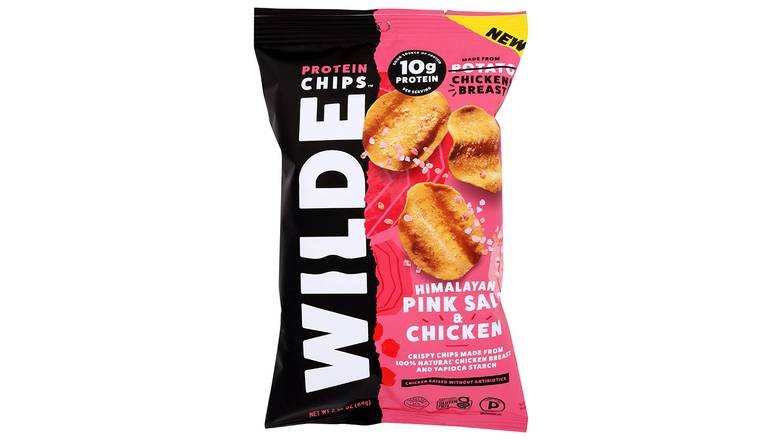 Order Wilde Himalayan Pink Salt Chicken Chips food online from Trumbull Mobil store, Trumbull on bringmethat.com