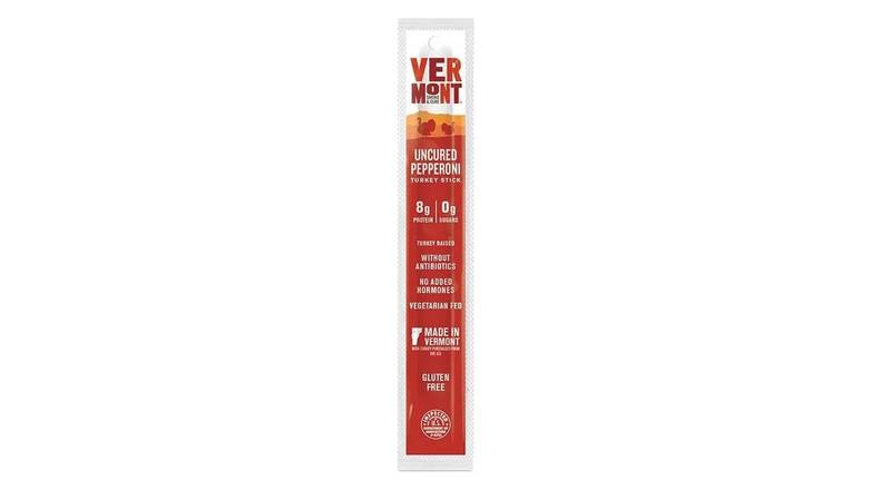 Order Vermont Smoke & Cure Uncured Pepperoni Turkey Stick food online from Trumbull Mobil store, Trumbull on bringmethat.com