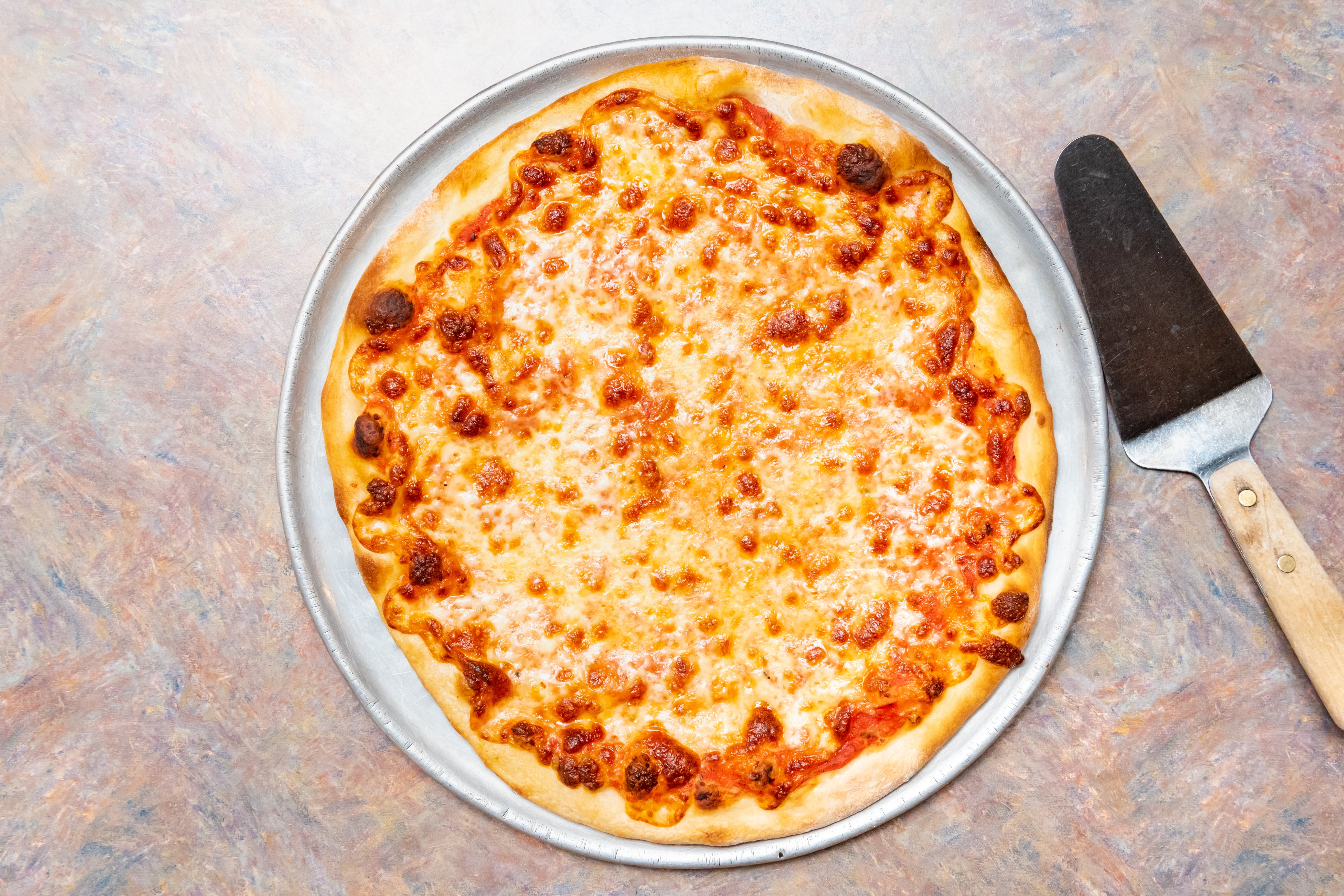 Order Cheese Pizza - Small 12" (8 Slices) food online from Anthony Restaurant store, Torrington on bringmethat.com