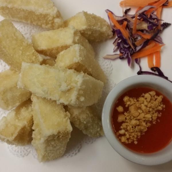 Order A5. Fried Tofu food online from Wild ginger thai restaurant store, Atlanta on bringmethat.com