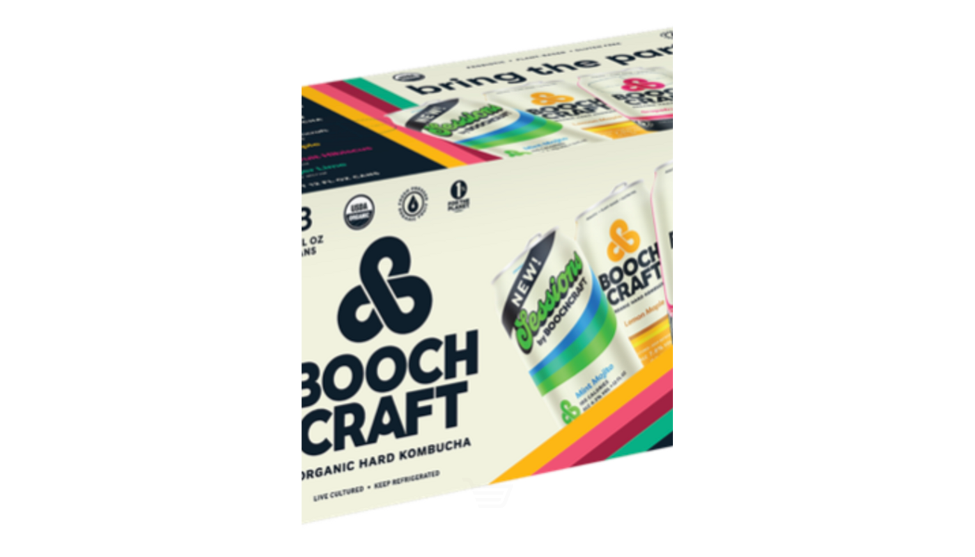 Order Boochcraft Bring The Part Variety Pack Hard Kombucha 8x 12oz Cans food online from Village Commons Liquor store, Camarillo on bringmethat.com