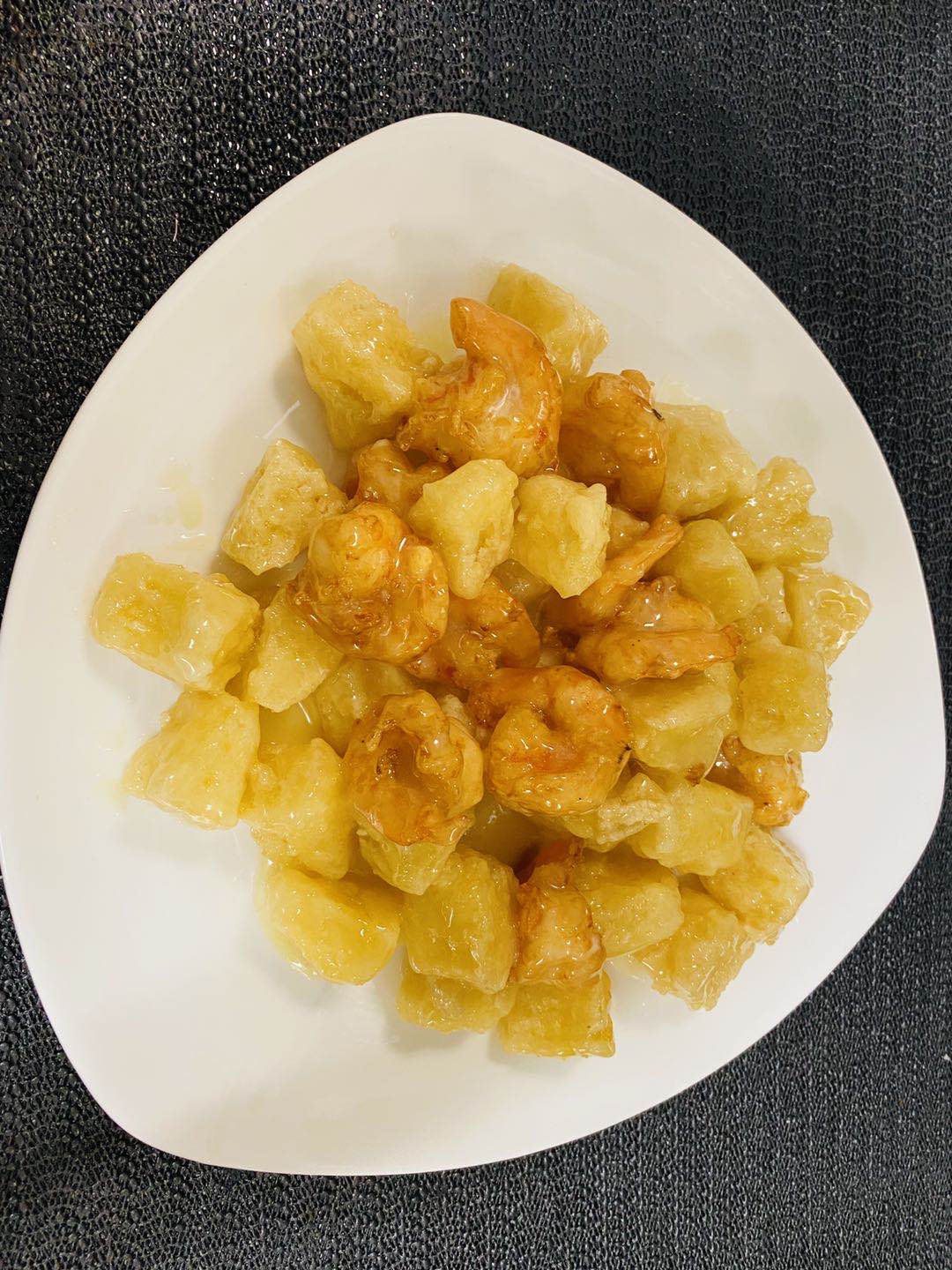 Order H11. Pineapple Shrimp food online from Wei Authentic Chinese Cuisine store, Marietta on bringmethat.com