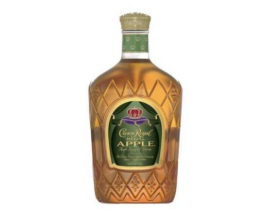Order Crown Royal Regal Apple, 1.75L whiskey (35.0% ABV) food online from Cold Spring Liquor store, Liberty Hill on bringmethat.com