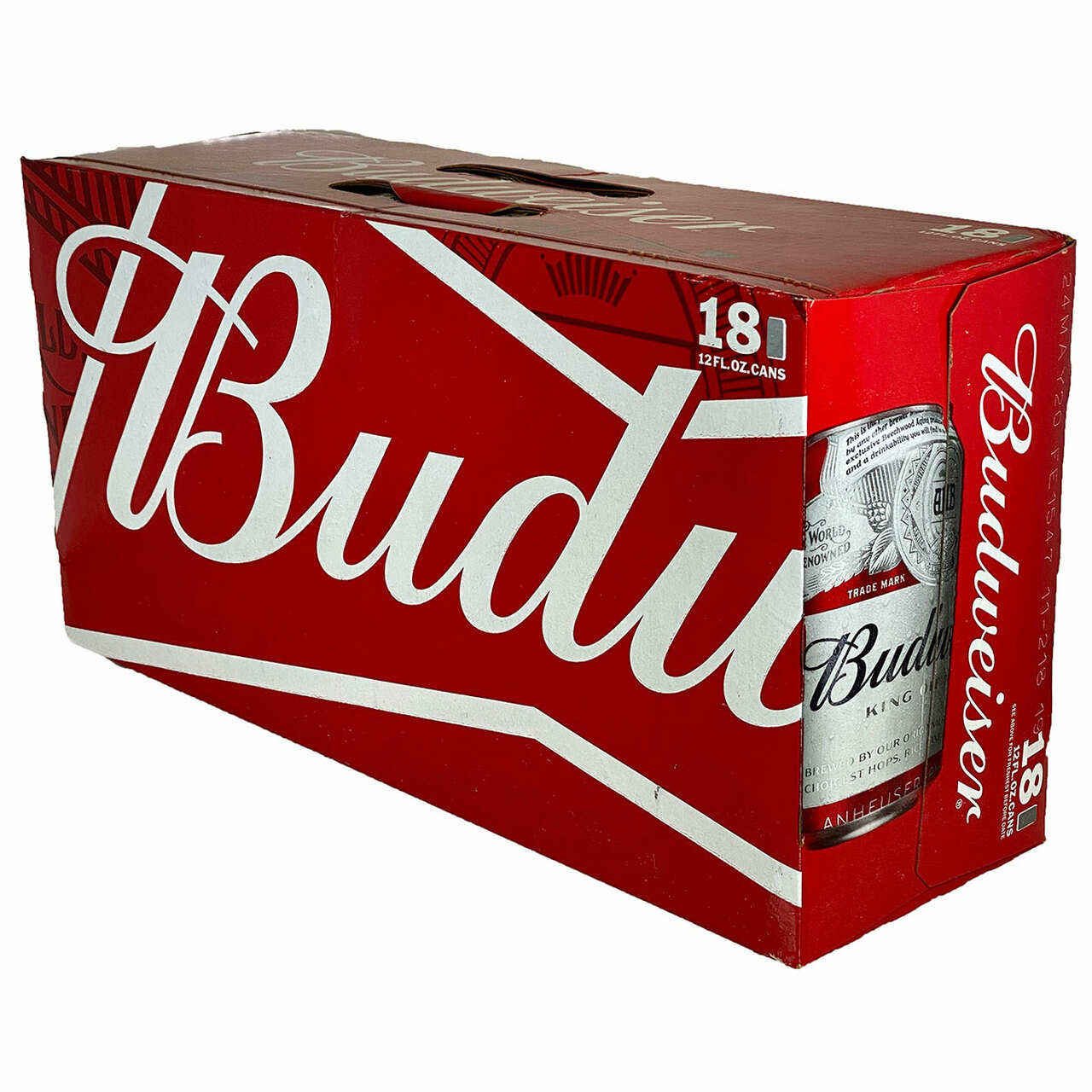Order Budweiser 12oz cans - 18 pack food online from Cactus Food Mart store, Scottsdale on bringmethat.com