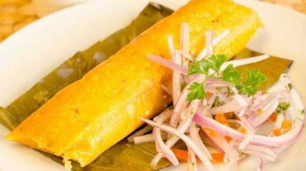 Order Tamales food online from El Incomparable Peruvian Cuisine store, Granada Hills on bringmethat.com