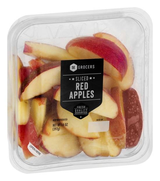 Order Se Grocers · Sliced Red Apples (14 oz) food online from Winn-Dixie store, Zachary on bringmethat.com