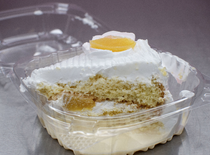 Order Tres Leches Durazno / Peach - Whole food online from Andi Cakes store, Fairfield on bringmethat.com