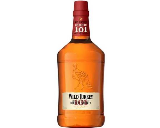 Order Wild Turkey 101 750ml bourbon (50.5%ABV) food online from VALU DISCOUNT LIQUOR #1 store, Houston on bringmethat.com