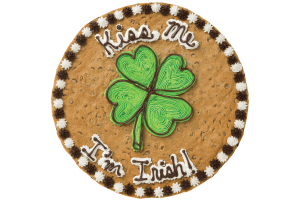 Order Kiss Me I'm Irish Cookie Cake food online from American Deli on Broad St. store, Athens on bringmethat.com