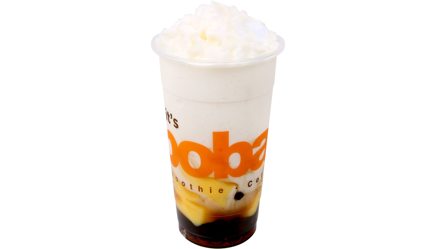 Order #2. Frosty Milk with Honey Boba and Pudding food online from Boba Time store, Rowland Heights on bringmethat.com