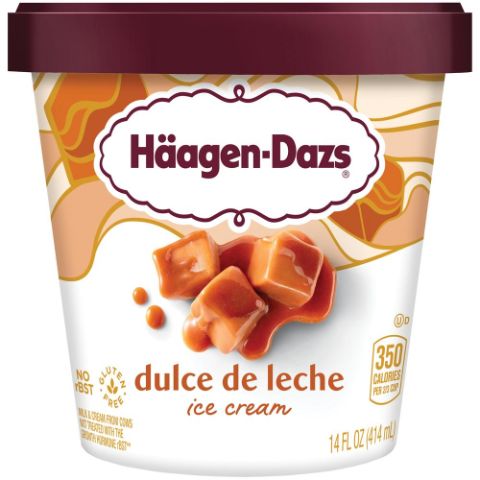 Order Haagen-Dazs Dulce de Leche Caramel Pint food online from 7-Eleven store, Palo Alto on bringmethat.com
