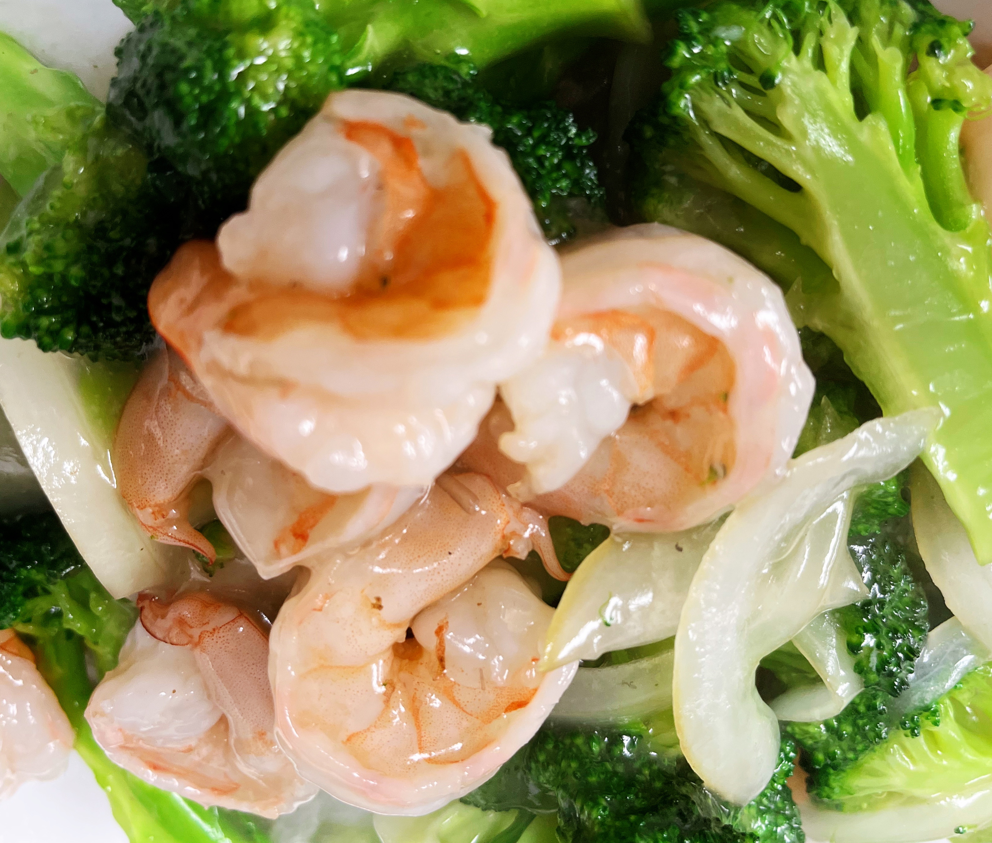 Order 653. Shrimp with Broccoli food online from Ings Palace store, Burbank on bringmethat.com