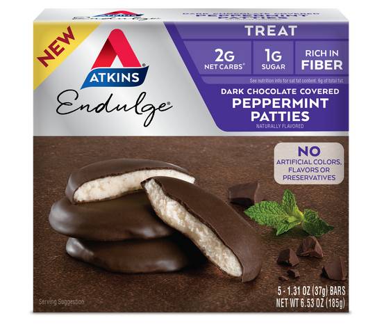 Order Atkins Endulge Peppermint Patties (5 ct) food online from Rite Aid store, ELLWOOD CITY on bringmethat.com
