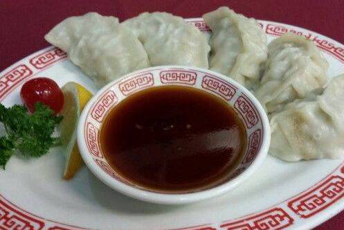 Order A5. Steamed Pot Stickers 蒸饺 food online from Jade Restaurant & Lounge store, Seattle on bringmethat.com