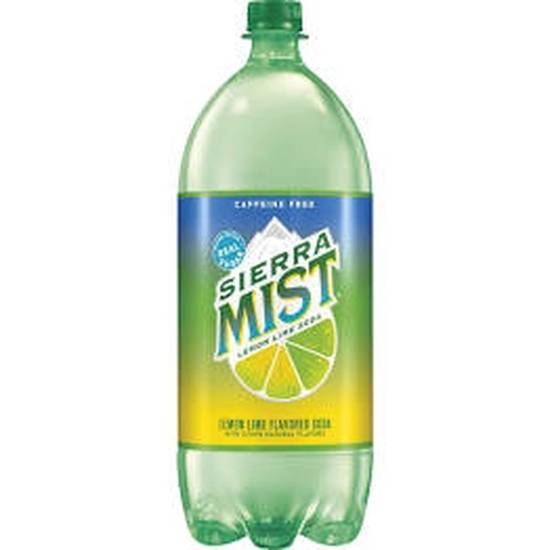 Order Sierra Mist, Lemon Lime Soda, 2 Liter food online from The Metropolitan store, North Wales on bringmethat.com