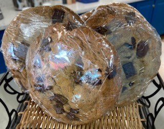 Order Large Triple Chocolate Chunk Chocolate Chip Cookies food online from Flavor Frenzy store, Addison on bringmethat.com